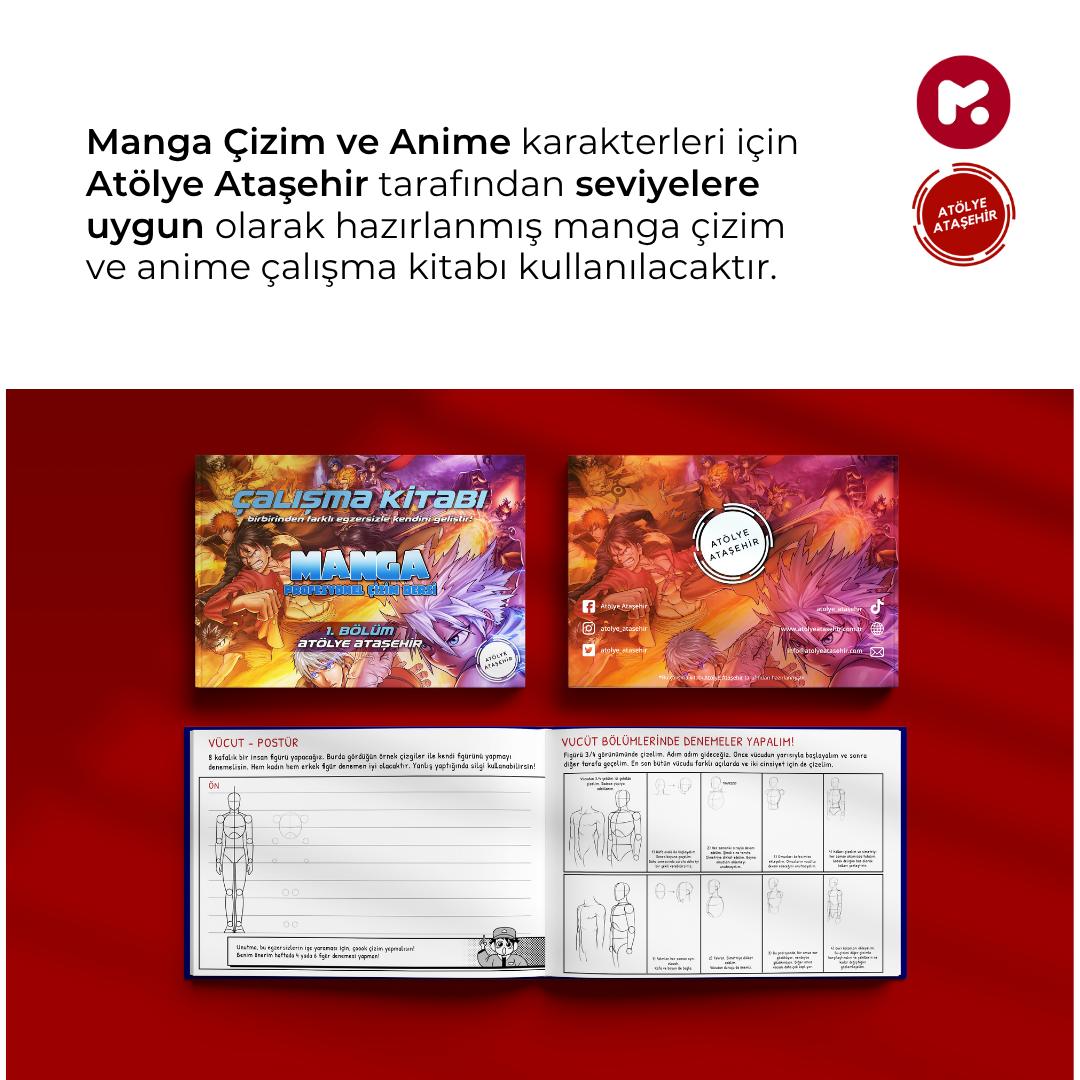 Mecha Manga Çizim Anime Hazırlama (10-16 Yaş)
