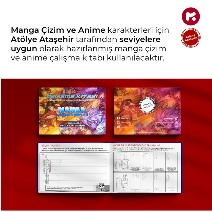 Kodomo Manga & Anime Çizimi  (7-13 Yaş)