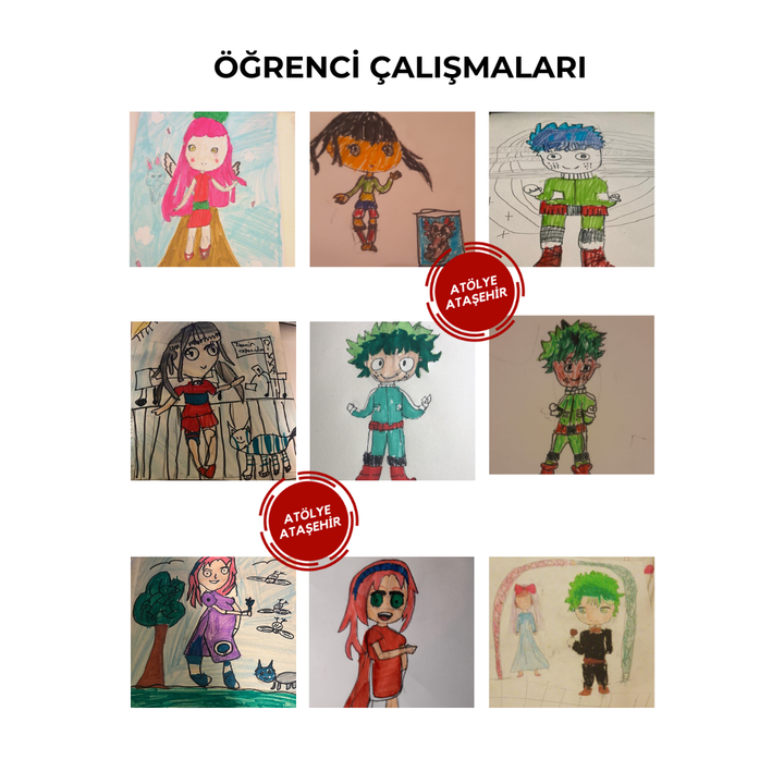 Kodomo Manga & Anime Çizimi  (7-13 Yaş)